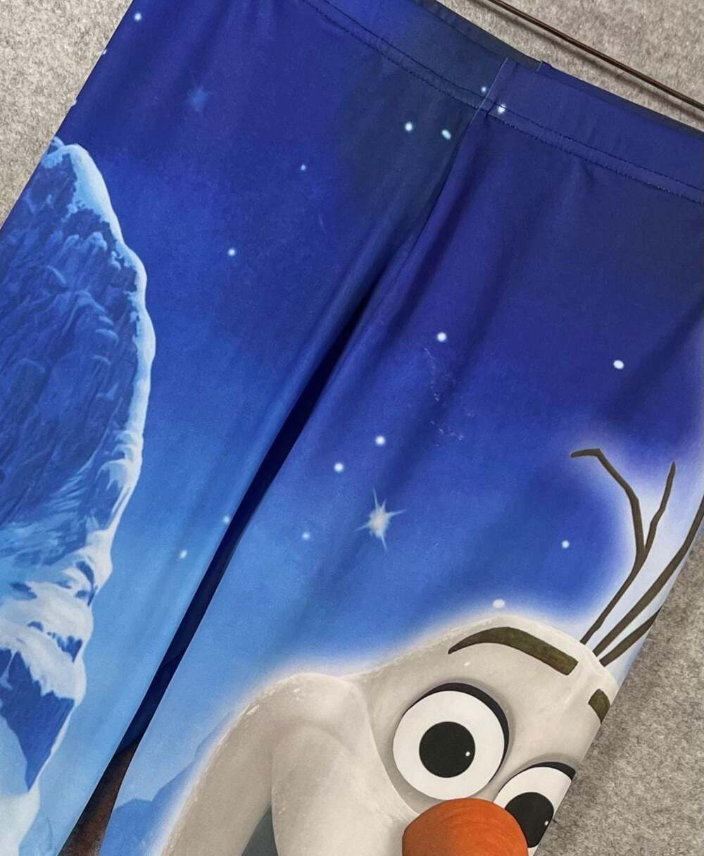 Disney Frozen M Olaf Graphic Leggings